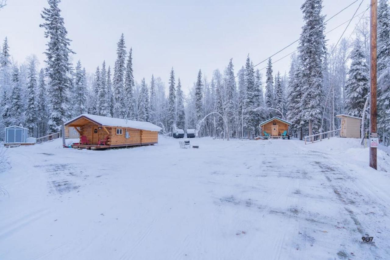 Studio Log Dry Cabin| Aurora Views! 페어뱅크스 외부 사진