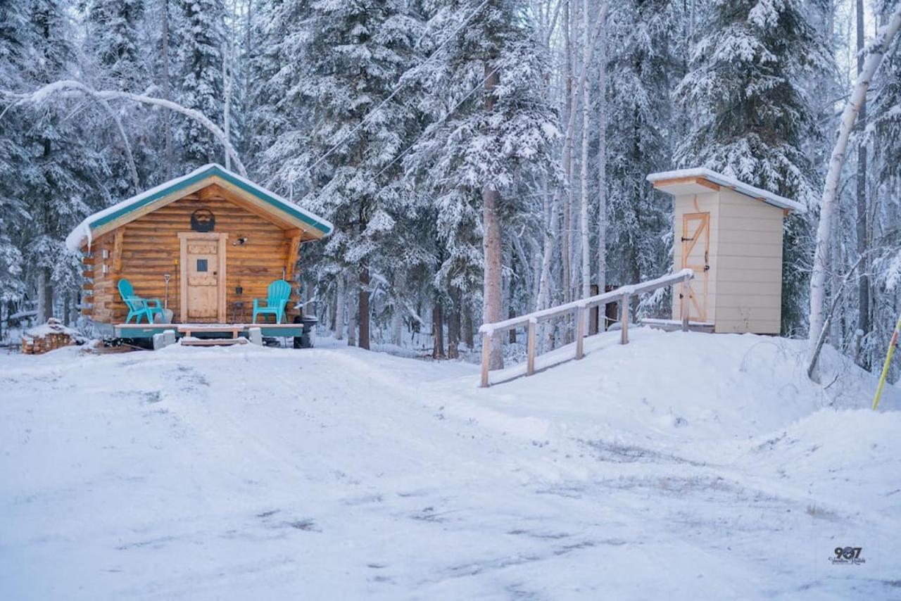Studio Log Dry Cabin| Aurora Views! 페어뱅크스 외부 사진