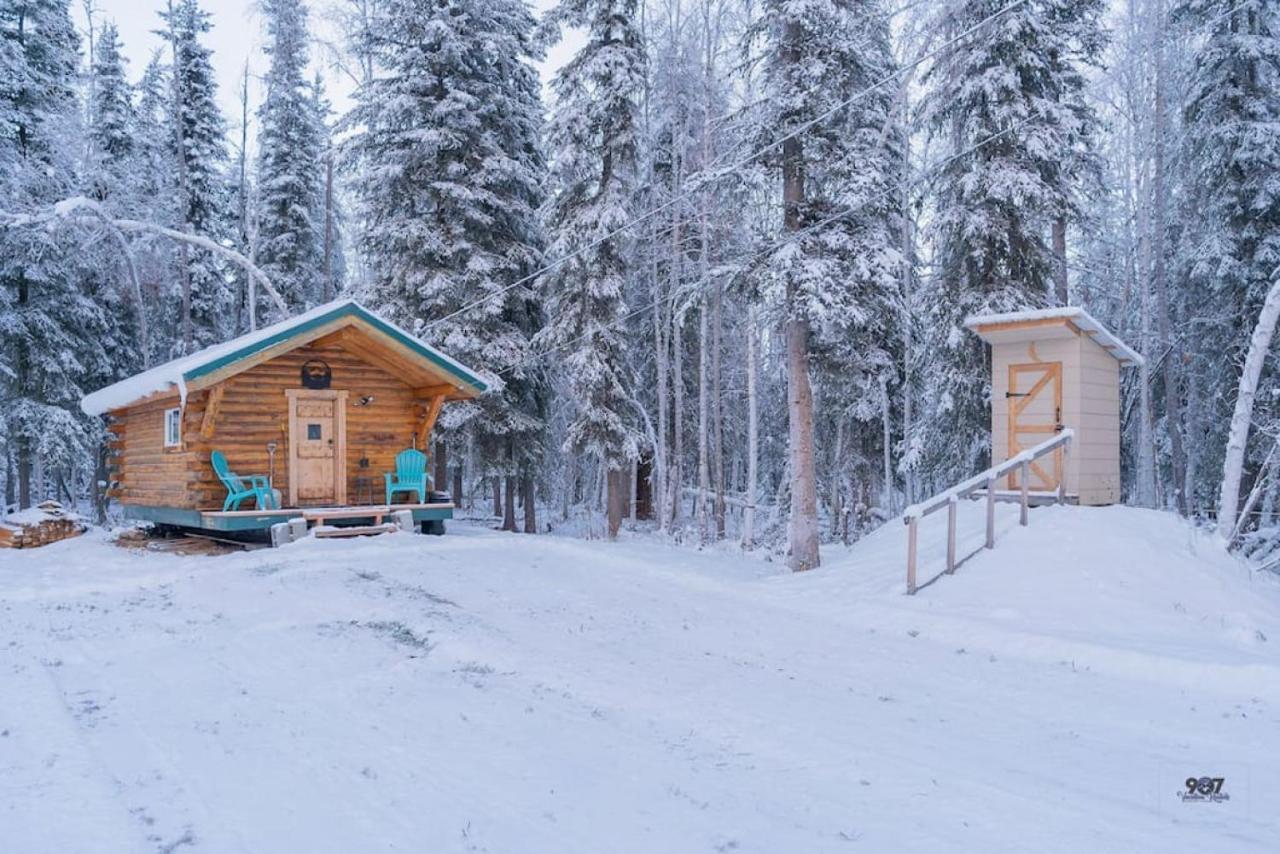 Studio Log Dry Cabin| Aurora Views! 페어뱅크스 외부 사진